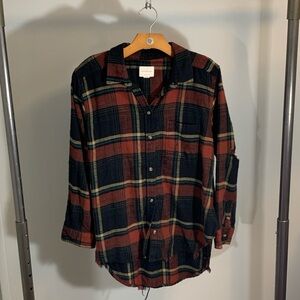 COPY - AE “Oversized Fit” Plaid Flannel
